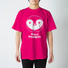 どいまさとしのロゴ子ども向けT　白ぺんぎん Regular Fit T-Shirt