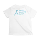 Awara Amazing ActionのAAAトンガリくんforキッズ スタンダードTシャツの裏面