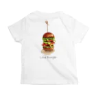 laundry-illustrationのHamburger Regular Fit T-Shirtの裏面