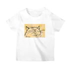 yukiねこ-soramameの白猫にゃん（両面） スタンダードTシャツ