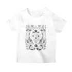 tree treeのMexican skull -GY- Regular Fit T-Shirt