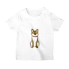 akisuteのおすわり柴犬02 Regular Fit T-Shirt