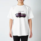 ぼんやり商会 SUZURI店のダンプカーさん Regular Fit T-Shirt