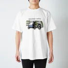 ぼんやり商会 SUZURI店の田植え機さん Regular Fit T-Shirt