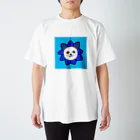 ミスターパンダワールドのフラワーパンダ スタンダードTシャツ