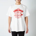 KAMENOCO SHOPの【※キッズ用】NEVER LOOK BACK（Red） スタンダードTシャツ