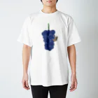 omori tsukushiのナマケモノとぶどう Regular Fit T-Shirt