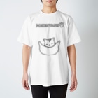 Life Design Factory PINCEの猫ポケット Regular Fit T-Shirt