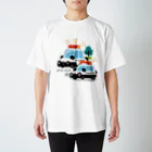 Sunny Place 今瀬のりおのパトカーパンダ Regular Fit T-Shirt