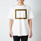 りなちのあかちゃんの食べこぼしが芸術になる額縁Tシャツ Regular Fit T-Shirt