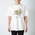 ぼんやり商会 SUZURI店の定規さん（こども） Regular Fit T-Shirt