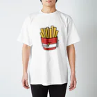 ぼんやり商会 SUZURI店のポテトさん ｡ｏＯ Regular Fit T-Shirt