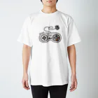 ぼんやり商会 SUZURI店のコントローラーさん ｡ｏＯ スタンダードTシャツ