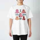 sakumayoshikoのI♡Lタコさんウインナー　 Regular Fit T-Shirt