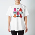 sakumayoshikoのI♡Lタコさんウインナー　ビタミンカラー Regular Fit T-Shirt