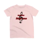 ekoeko ショップのコーラス Mezzo Soprano Tシャツ Regular Fit T-Shirt