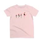 しまもちのバラとバレエ姫 スタンダードTシャツ