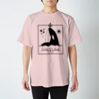 おぐらきょうこの【フロントプリント】海の王者 Killer whale Regular Fit T-Shirt