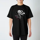 omamichanの四つ葉ガール(黒) Regular Fit T-Shirt