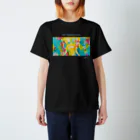 Akiss art ONLINE SHOPのあなたと見つめ合う スタンダードTシャツ