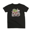 FOXY COLORSのNew Jack Swing khaki  スタンダードTシャツ