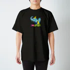 FOXY COLORSのヨガの先生ガネゾーくん スタンダードTシャツ