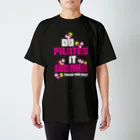 FOXY COLORSのピラティス PILATES ウェア パンダ Tシャツ pink Regular Fit T-Shirt