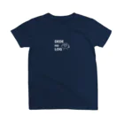 DEDE no LOGのプロトタイプでで　白 スタンダードTシャツ