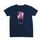 &i Designのアンドアイデザイン　数秘＆カラー🄬オマージュボトルNo11&INDIGO スタンダードTシャツ