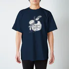 kocoon（コクーン）の晴れ待ちてるてる坊主(濃色用) スタンダードTシャツ