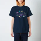 紗ノさん家のONIKAWA Tシャツ（黒） Regular Fit T-Shirt