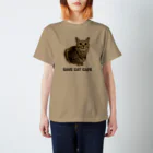 SAVE CAT CAFEのミラちゃん Regular Fit T-Shirt