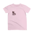 だっくのちびにゃん(ワンポイント) スタンダードTシャツ