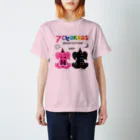 FOXY COLORSのガネゾーくんのチャクラ瞑想　ピンク Regular Fit T-Shirt