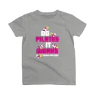 FOXY COLORSのピラティス PILATES ウェア パンダ Tシャツ pink Regular Fit T-Shirt