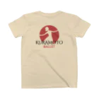 【グッズショップ】倉本幸樹Ballet＆ContemporaryのKB【Tシャツ１】(両面デザイン) スタンダードTシャツの裏面