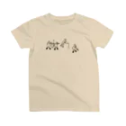 HorSen-koの鳥獣戯画スケート獣力整氷中 スタンダードTシャツ