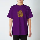 GGenerousのドラゴン＆スカル　黄色 Regular Fit T-Shirt