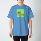 からっぽのオーブンの極限まで丸いポメ・みかん Regular Fit T-Shirt