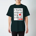 straystepのオシヘノ愛ハ背中デ語ル スタンダードTシャツ