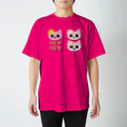 Illustrator Moca&Ram shopのこねこのミューミュー スタンダードTシャツ