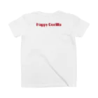 HappyGorillaの仲間4 スタンダードTシャツの裏面