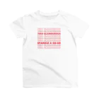 7IRO GLAMOUROUSの7IROロゴTシャツ 赤文字 スタンダードTシャツ