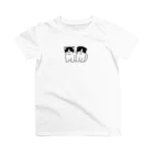 とつこまのお店屋さんの双子の子猫（線画） スタンダードTシャツ