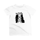 ☯Takashi Hosoya（細谷崇）の落ち武者 So Tired スタンダードTシャツ