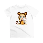 nyamnyam-girlのお猿さん(*^^*)可愛い スタンダードTシャツ