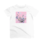 ラッタッタのポー テーマ 花 Regular Fit T-Shirt