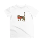 YoakeNecoのたいねこ　きじとら　だい スタンダードTシャツ