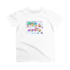 スビズンラ店の架空地図 スタンダードTシャツ