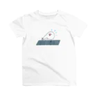 emiのストレッチをがんばる文鳥ちゃん Regular Fit T-Shirt